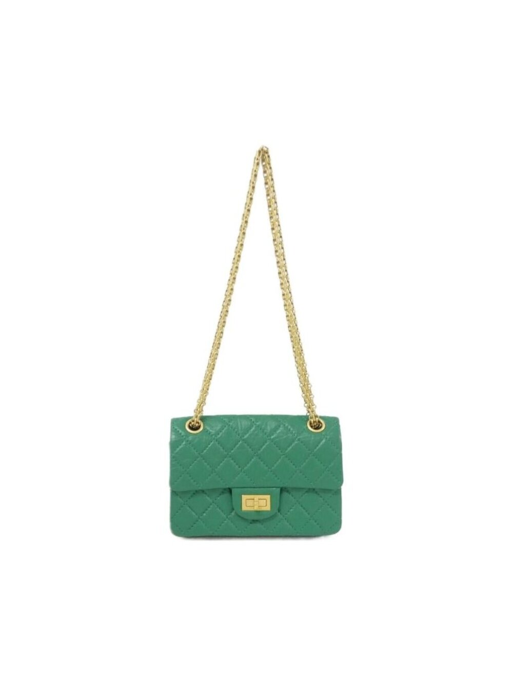 Chanel Shoulder Bag Green